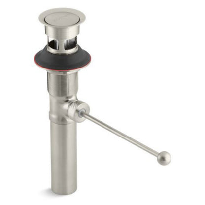 KOHLER K-7114-a Premier Pop-up Drain, Exposed, with Overflow