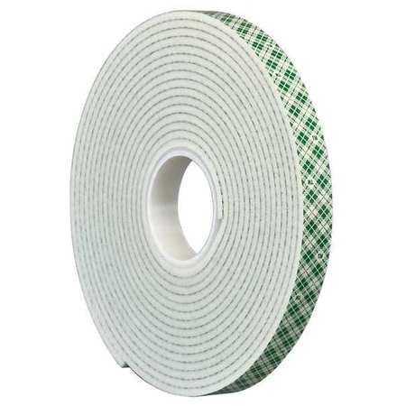 Double-Sided VHB Foam Tape, 3/4 in W, 5 Yd L, 3/32 in Thick, Polyurethane Foam, 4910
