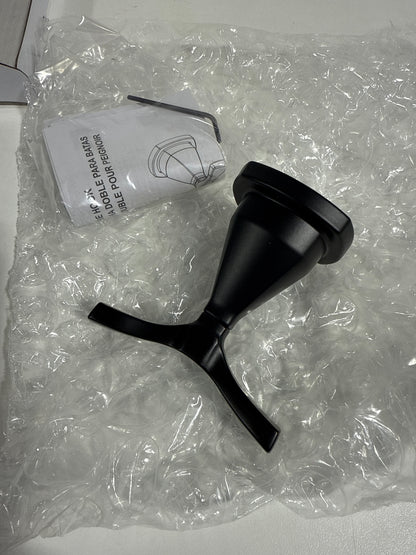 Delta 77638 Stryke Double Robe Hook Matte Black