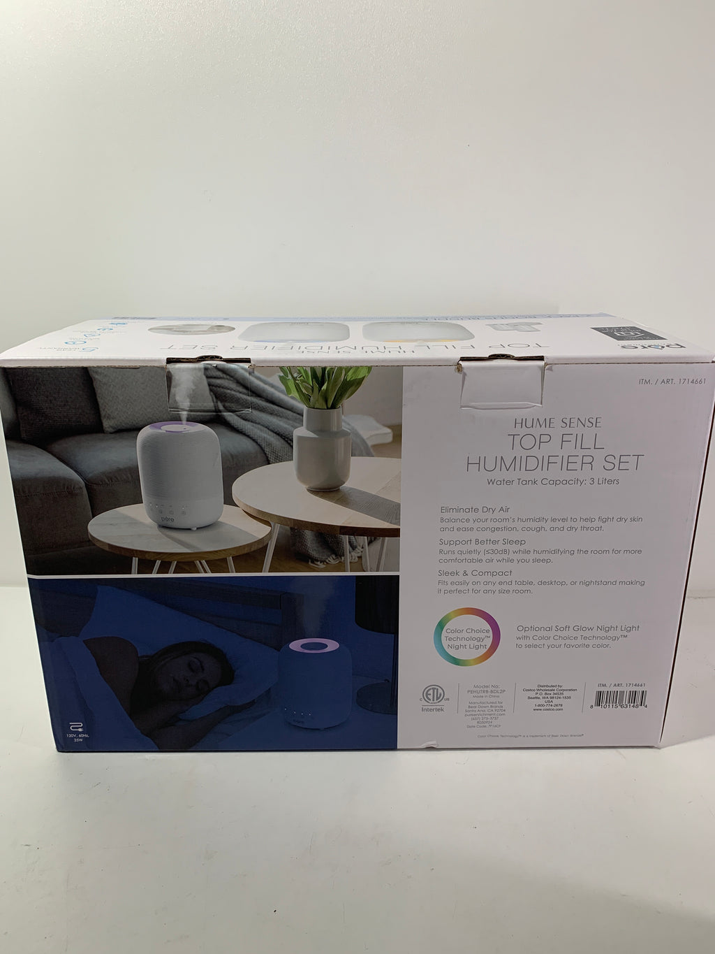 Pure Enrichment Easy Top Fill Humidifier Set Bundle 2 Pack 3L Tank - *Home Environment