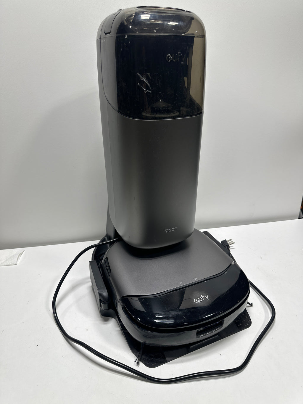 Used Omni S1 Pro 13.7 in. Robotic Vacuum and Mop with Smart Navigation, Bagless, Washable Filter, Multi-Surface in Black