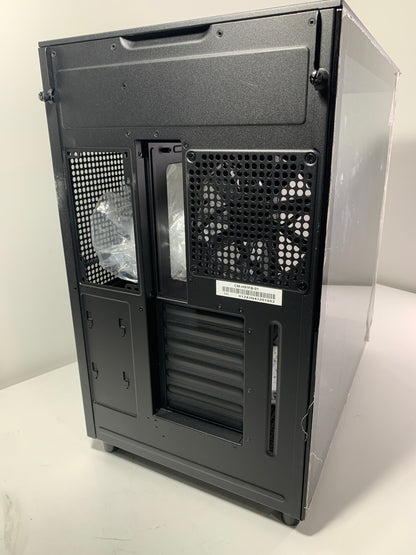 NZXT - H9 Flow ATX Mid-Tower Case with Dual Chamber - Black