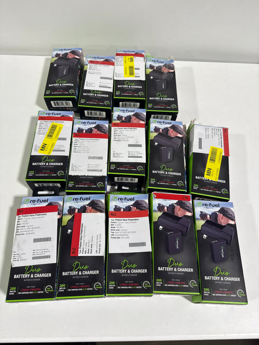 Lot of 14 - Digipower - Digital Camera Battery & Charger Kit, Replacement for Canon LP-E17