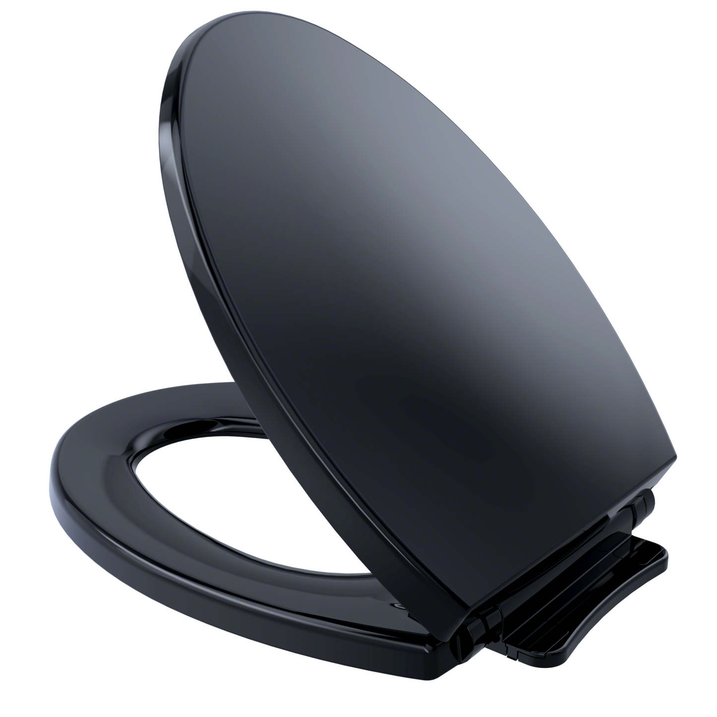TOTO SS114 SoftClose Elongated Closed-Front Toilet Seat and Lid Ebony