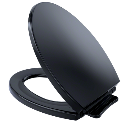 TOTO SS114 SoftClose Elongated Closed-Front Toilet Seat and Lid Ebony