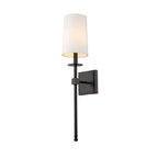 Z-Lite Camila 26 Inch Wall Sconce Camila - 811-1S-MB - Transitional