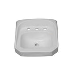 PROFLO PF5514 20-5/8" Rectangular Vitreous China Wall Mounted Bathroom Sink