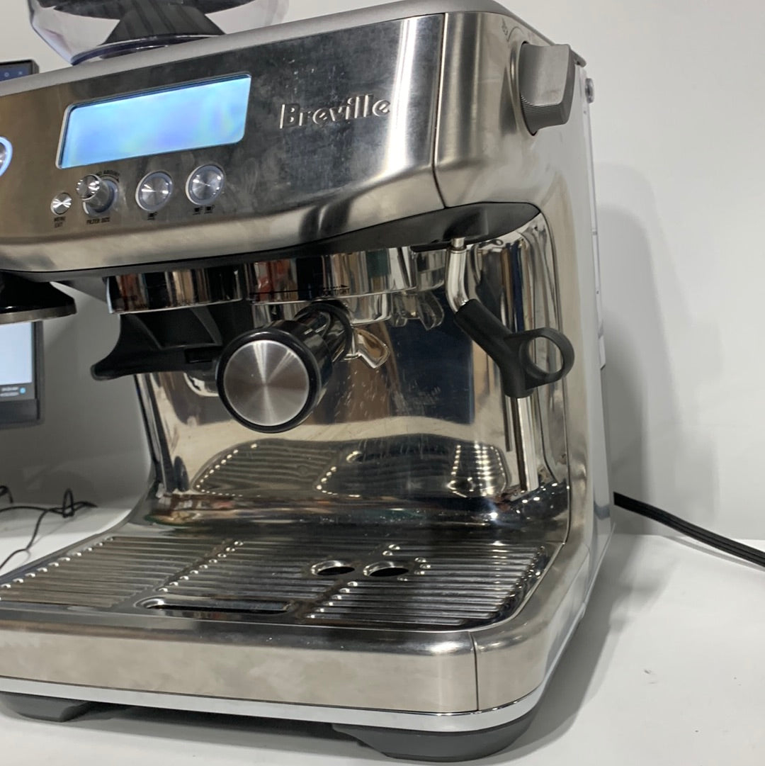 Used Breville - the Barista Pro™ with a ThermoJet heating system, 3 second heat up time and precise espresso extraction - Brushed Stainless Steel