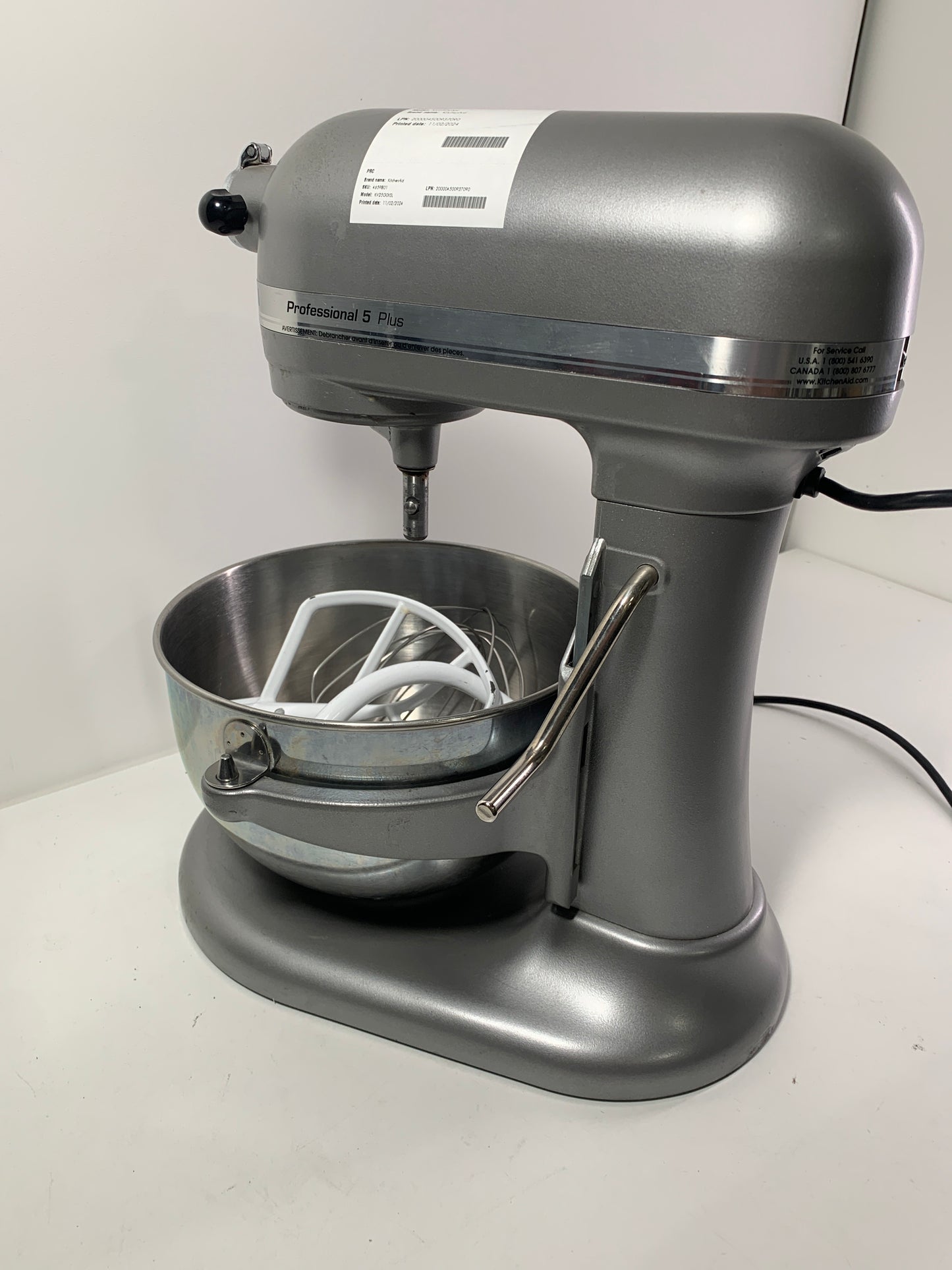 Used KitchenAid Professional 5™ Plus Series 5 Quart Bowl-Lift Stand Mixer