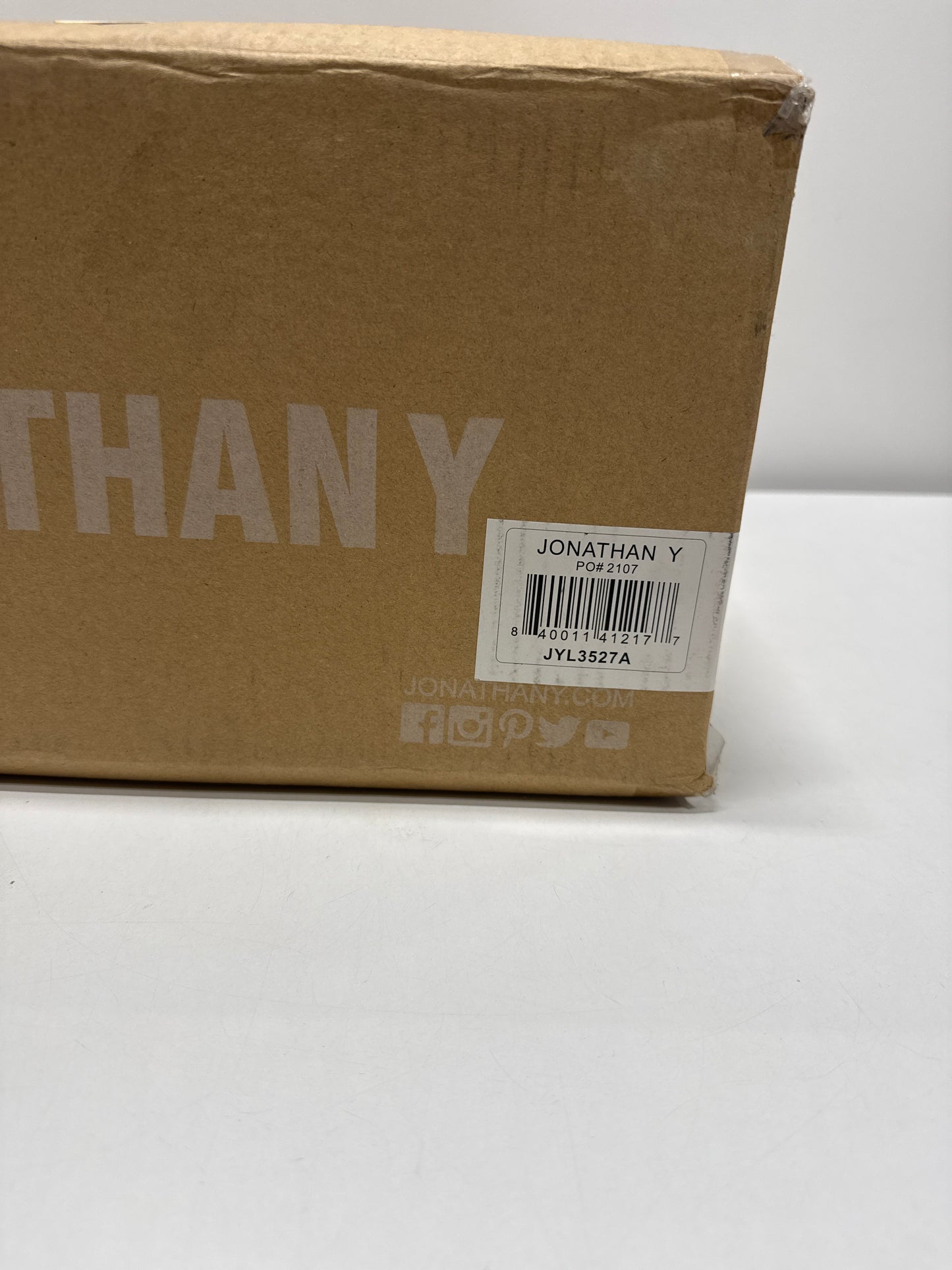 JONATHAN Y Marais 14.5 2-Light Iron/Glass Rustic Vintage LED Vanity Light Black/Brass Gold