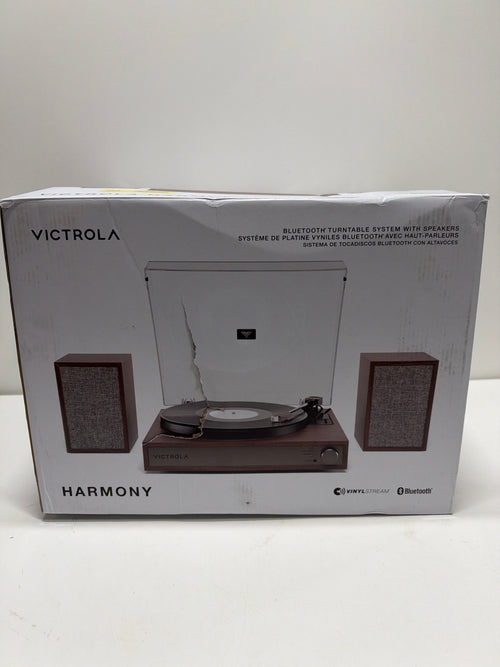 Victrola  Harmony Turntable System - Walnut