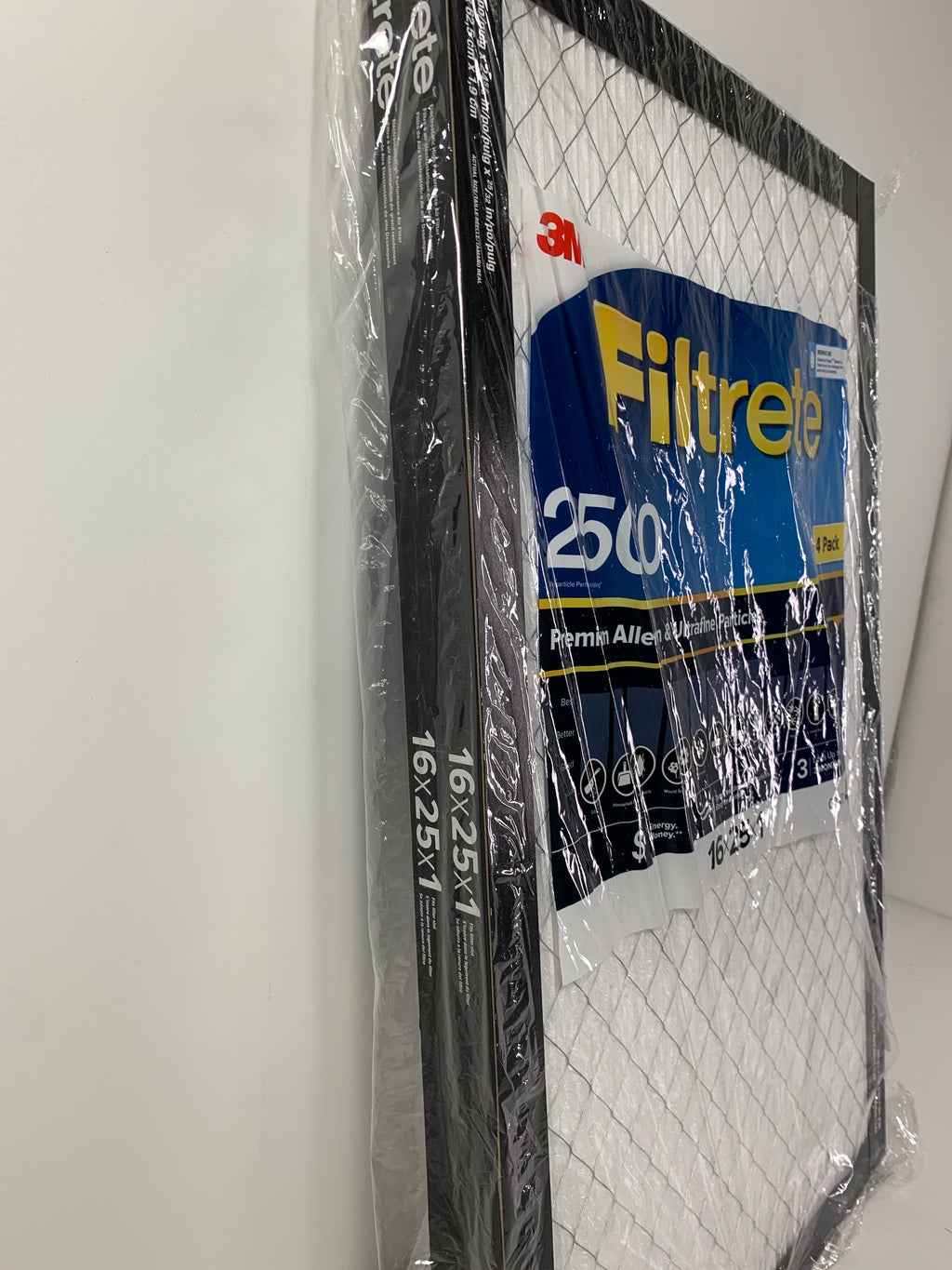 2 x 3M 2500 Series Filtrete 1 Filter 16 X 25 X 1