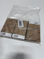3 x Baldwin 1040.I 4" Wide Plain Bearing Square Corner Mortise Door Hinge from the Estate Collection - Single Hinge Lifetime Satin Brass