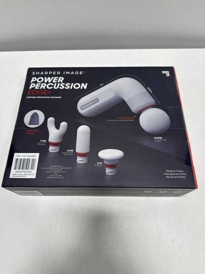 Sharper Image Power Percussion Edge+ Portable Percussion Massager