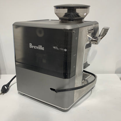 Used Breville - the Barista Express Impress Espresso Machine - Brushed Stainless Steel