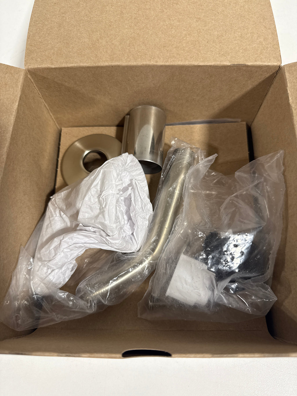Moen Brantford Brushed Nickel Posi-Temp Pressure Balancing Shower Trim Kit Featuring Shower Lever Handle (Without