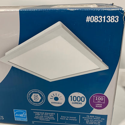 Utilitech 1.5-Sone 100-CFM White Bathroom Fan ENERGY STAR (2697563)