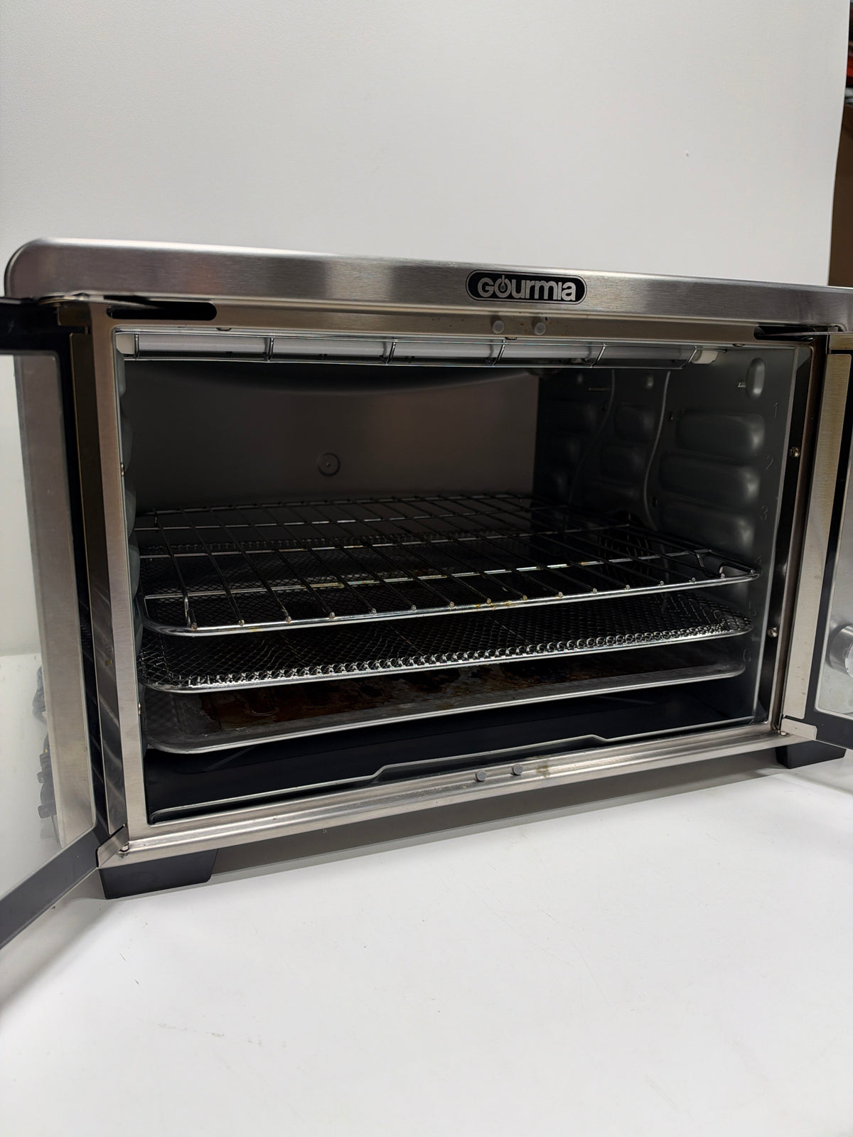 Used Gourmia XL French Door Countertop Air Fryer Oven