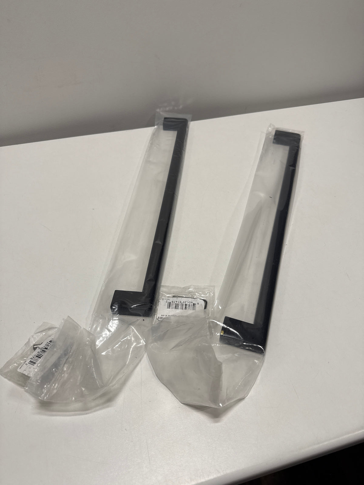 Chip 2 x Emtek CS86441 Trail 18 Inch Center to Center Handle Appliance Pull Flat Black Cabinet Hardware Pulls Appliance