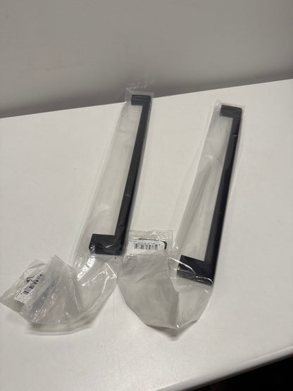 Chip 2 x Emtek CS86441 Trail 18 Inch Center to Center Handle Appliance Pull Flat Black Cabinet Hardware Pulls Appliance