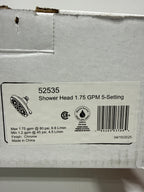 Delta 52535 5 Modes 1.75 GPM Multi Function Showerhead