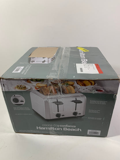 Hamilton Beach 24910 Brushed 4-Slice Toaster, Stainless Steel