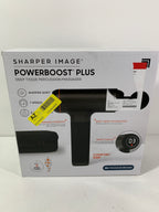 Sharper Image - Powerboost Deep Tissue Massager - Black - *Massagers