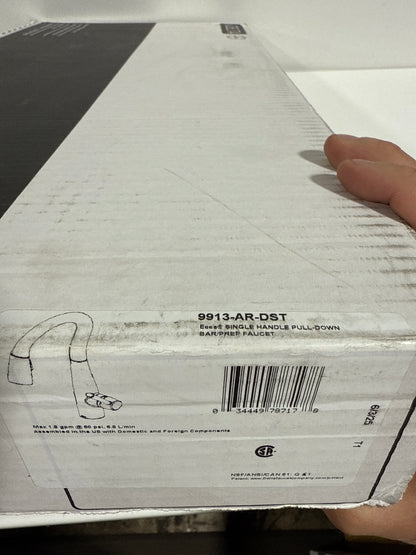 Essa Single-Handle Bar Faucet with MagnaTite Docking in Arctic Stainless