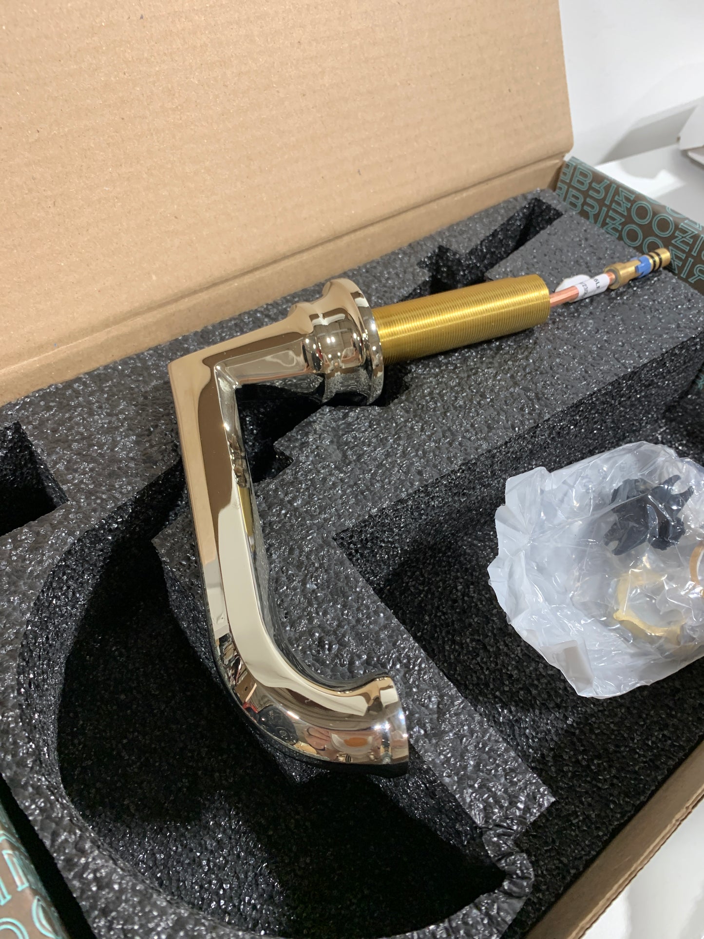 Brizo 65366LF-LHP Beauclere 1.2 GPM Widespread Bathroom Faucet - Less Drain Assembly and Handles Brilliance Polished Nickel