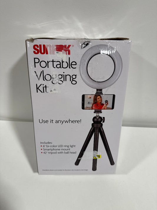 Sunpak - Portable Vlogging Kit for Smartphones - Black