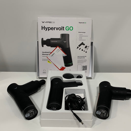 3 Hyperice Hypervolt Go Percussion Massage Gun