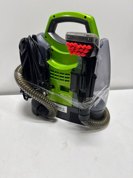 Used BISSELL - Little Green ProHeat Corded Handheld Deep Cleaner - Titanium with Chacha Lime Accents