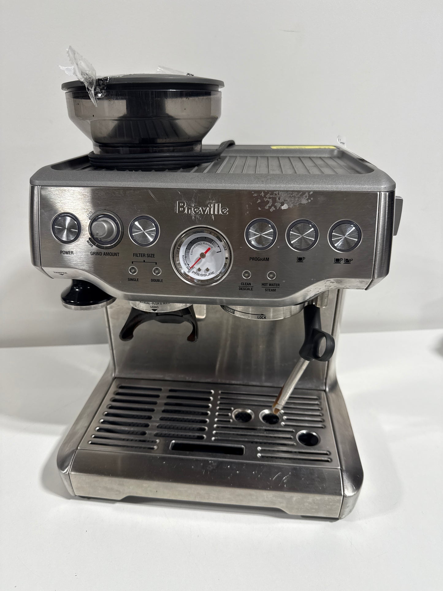 Used Breville BES870XL the Barista Express Espresso Maker - Die-Cast