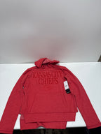 NFL Kansas City Chiefs Women's Sequin Hooded Sweatshirt