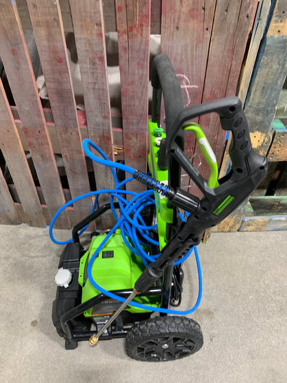 Used Greenworks 2000PSI Electric Pressure Washer with 50’ Anti-Kink Hose