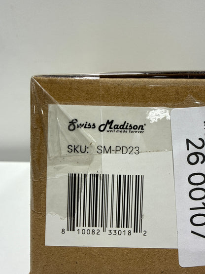 Swiss Madison Residential Pop up Stainless Steel Sink Drain 1.75 in Glossy White