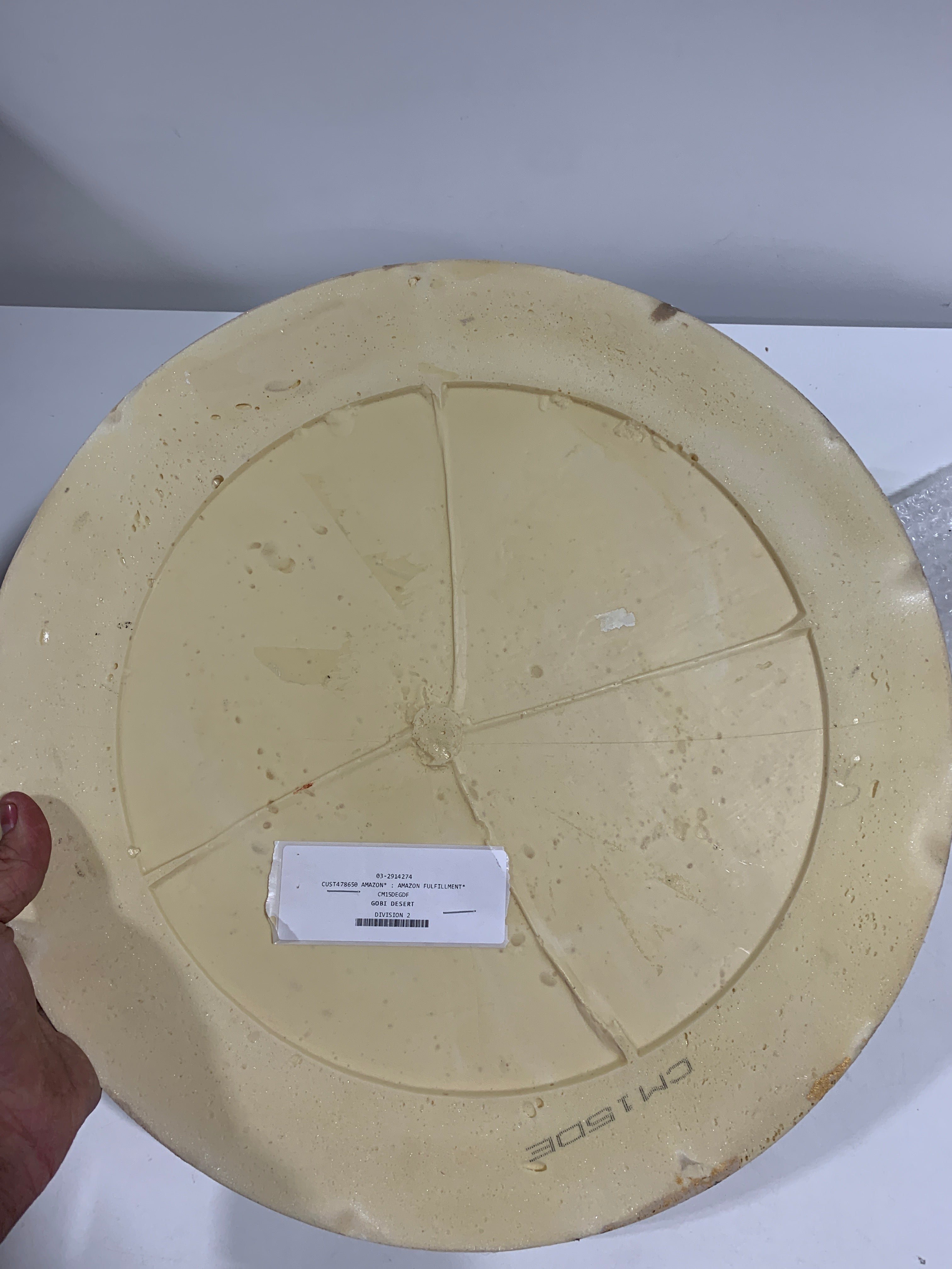 See Desc Ekena Millwork CM15DEGDF 15-3/4’’ x 1-1/2’’ Devon Ceiling Medallion Gobi Desert - *Lighting & Electrical