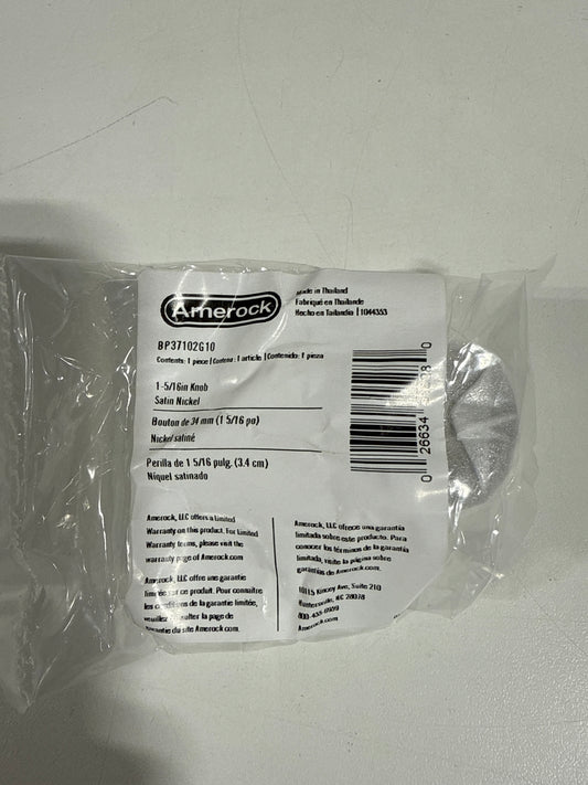 17 x Everett 1-5/16 in. (33mm) Modern Satin Nickel Round Cabinet Knob