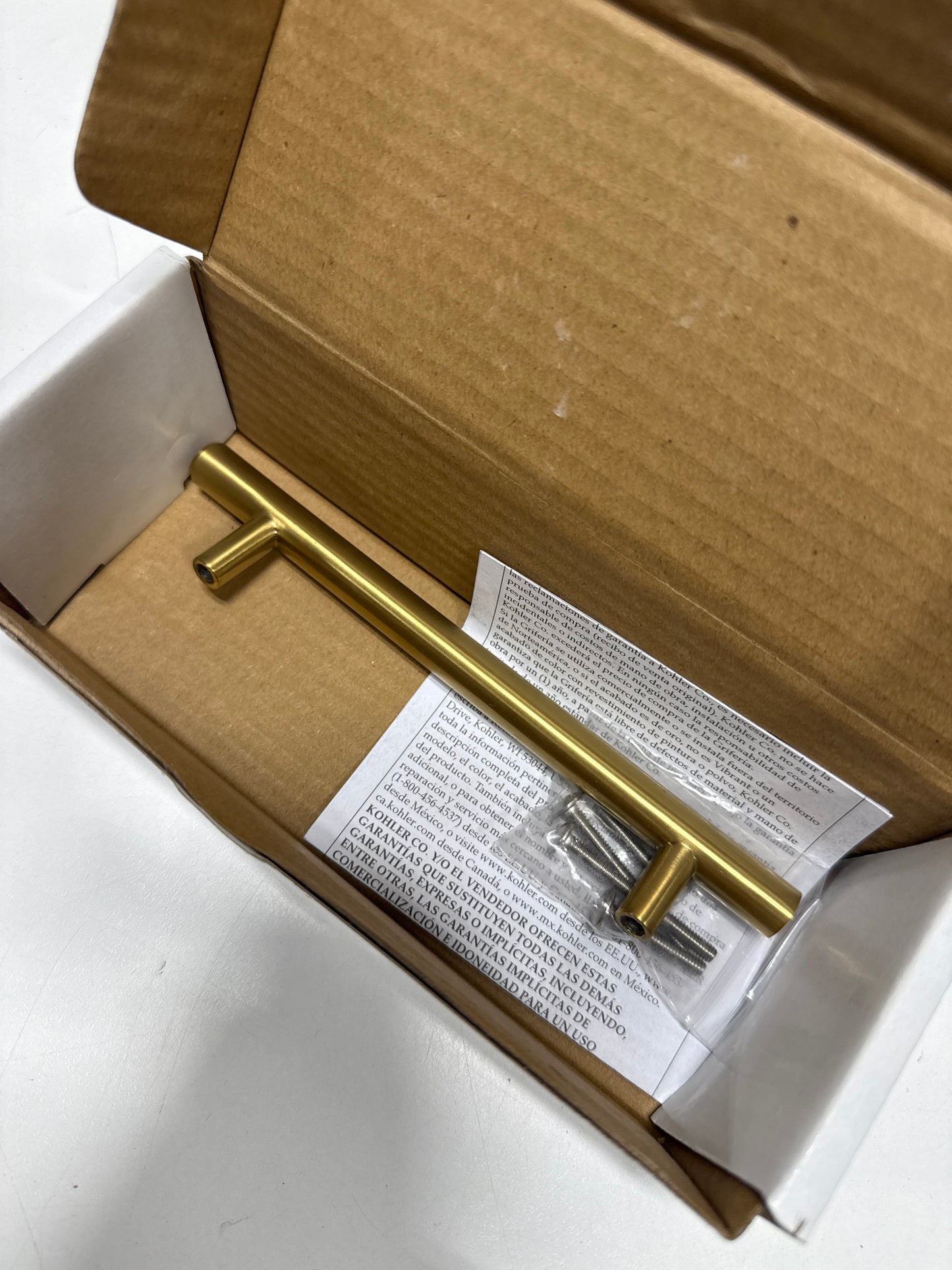 Kohler 25498-2MB Purist 5" drawer pull