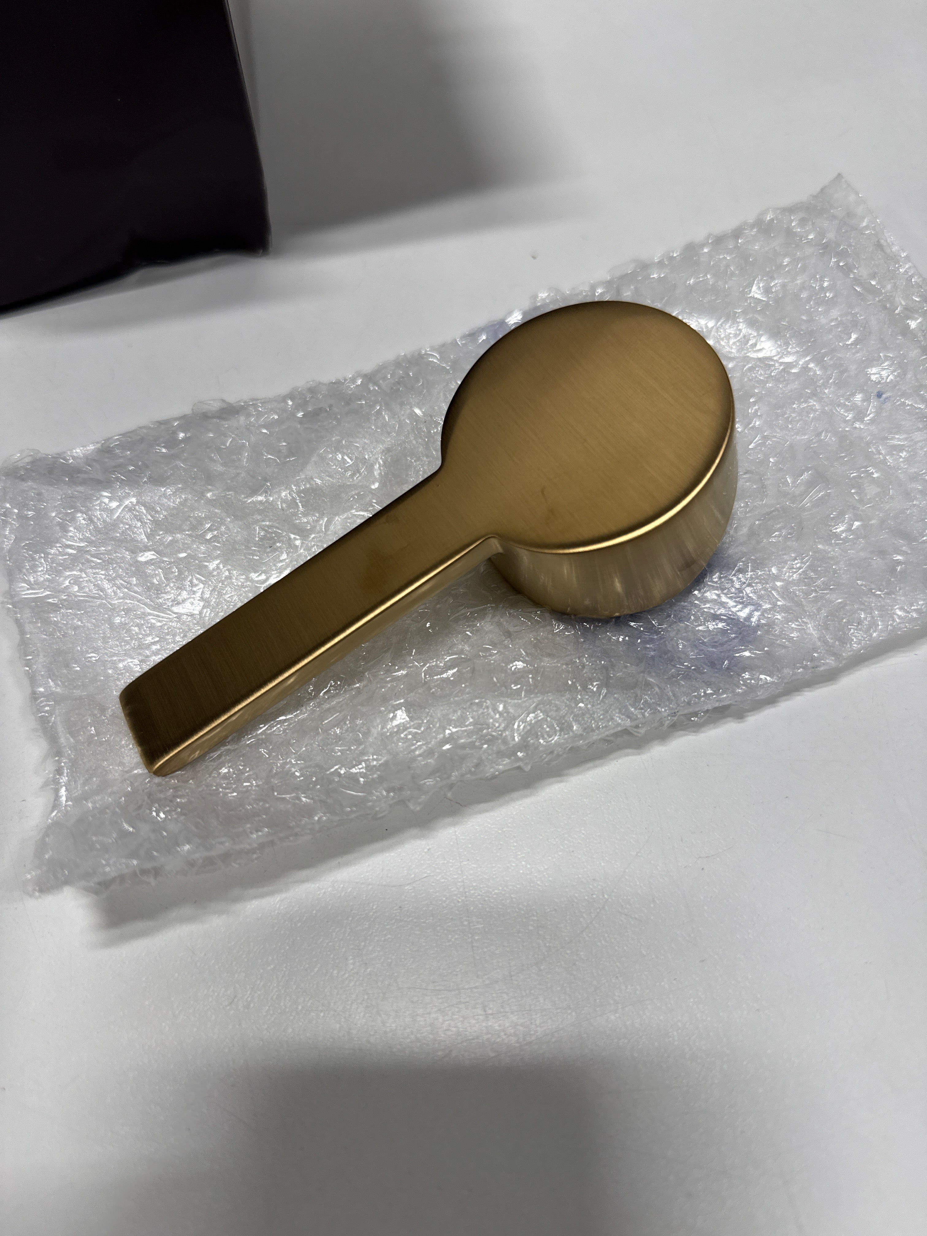 Signature Hardware SHLZFSTFLEV Lentz Lever Handle for Floor Mount Tub Filler - Brushed Gold