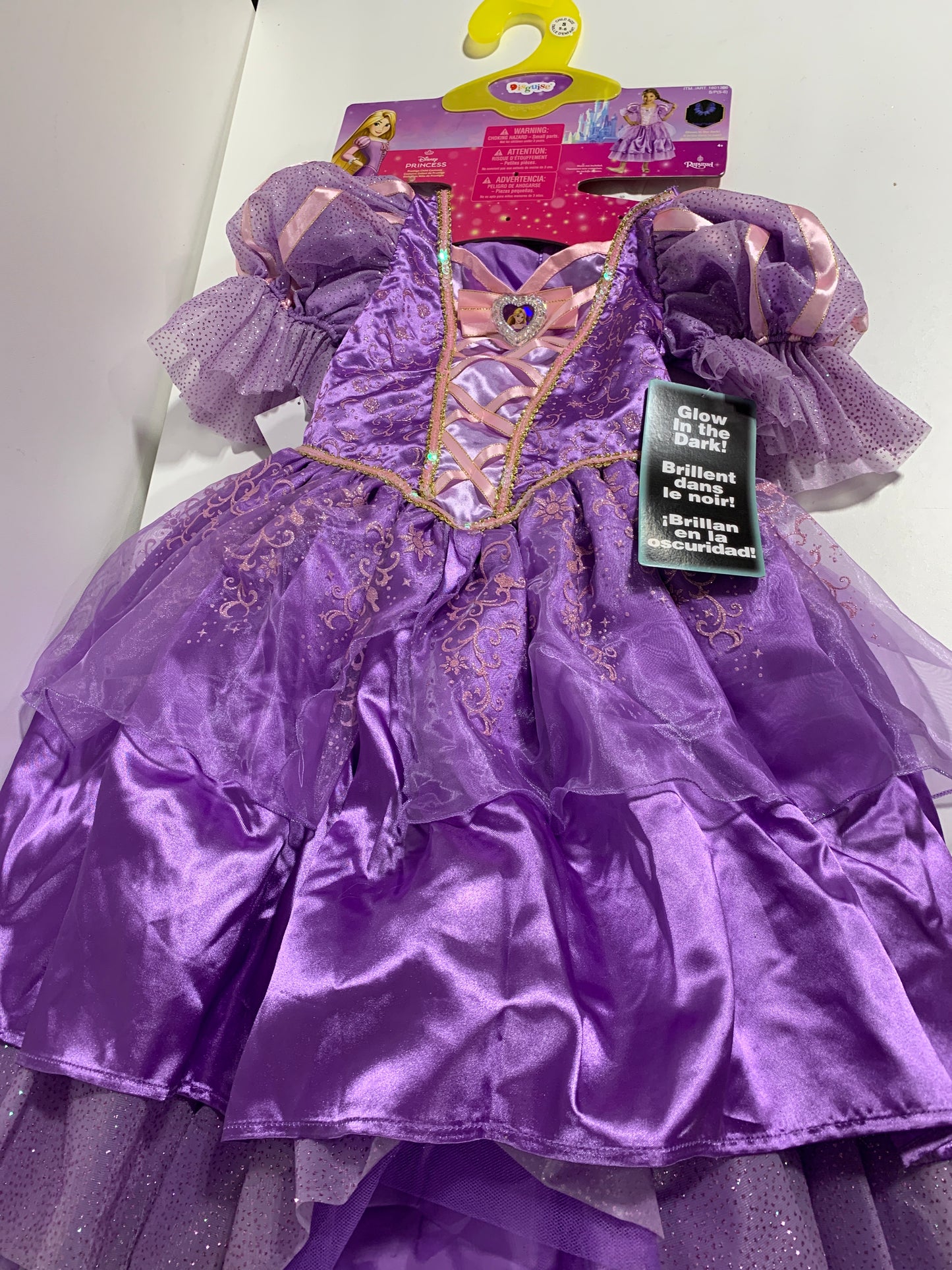 Disney Kids Princess Rapunzel Costume Small 5-6