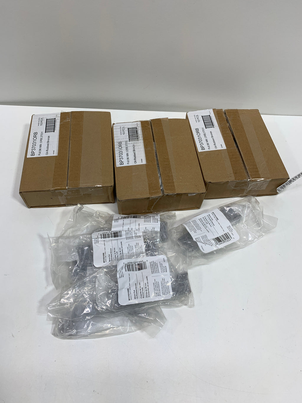 36 Amerock Bridgeport Traditional Cabinet Pull 3-3/4 in. Oil Rubbed Bronze Brown - *Tools Hardware & Misc