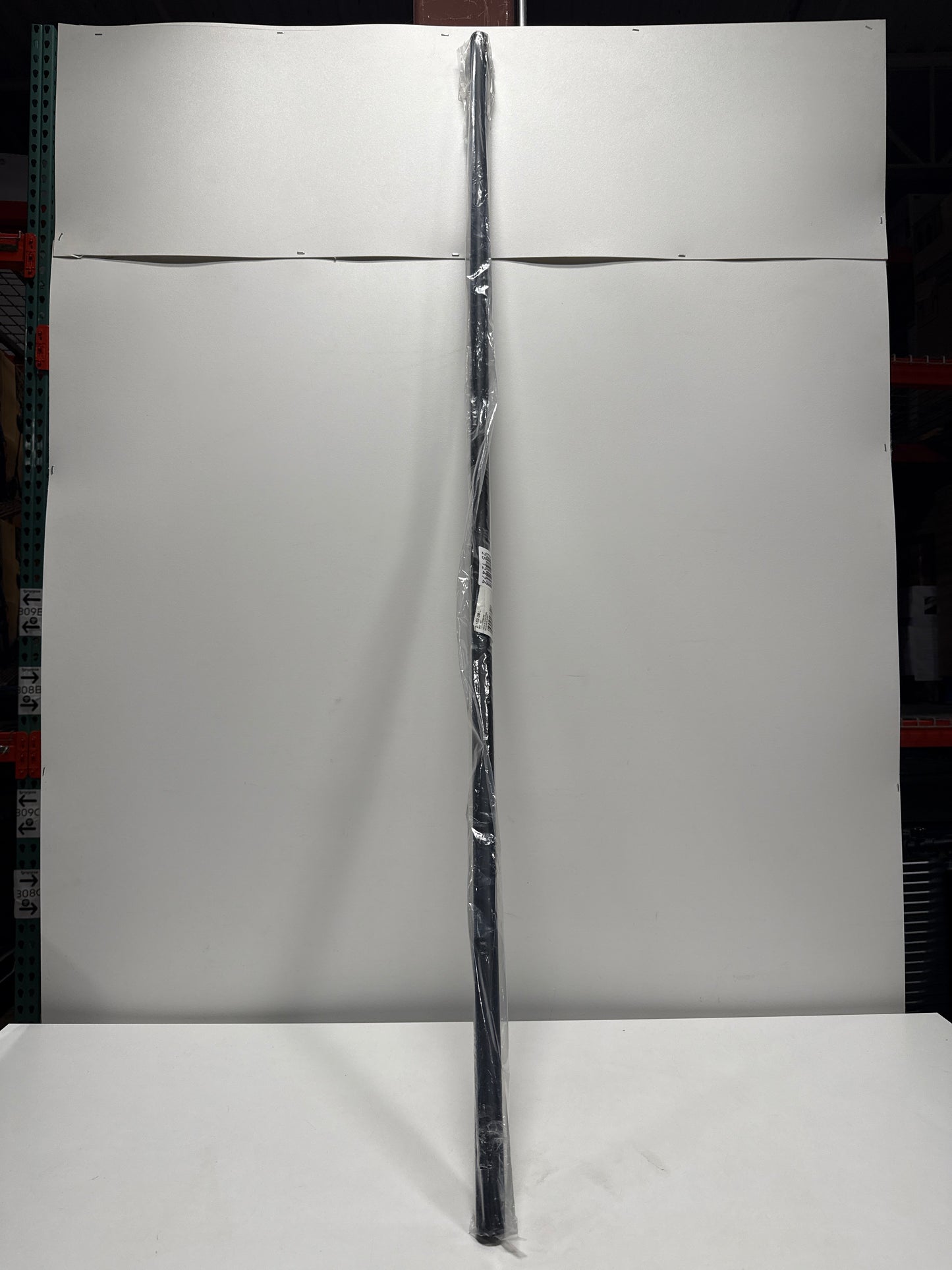 Moen Matte Black Adjustable Curved Shower Rod - *Plumbing