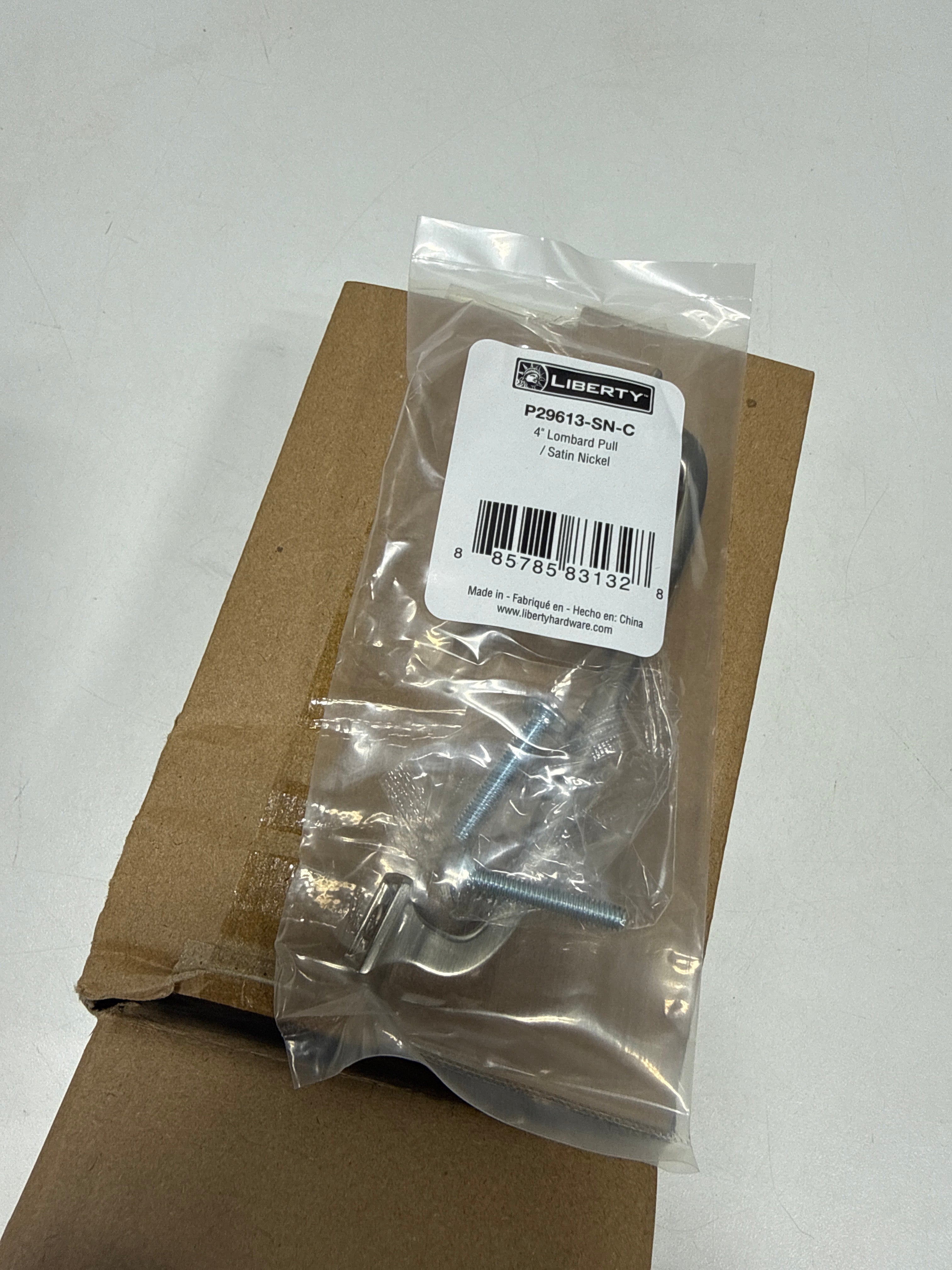 10 x Franklin Brass Lombard 4 in. (102 Mm) Classic Satin Nickel Cabinet Drawer Pull