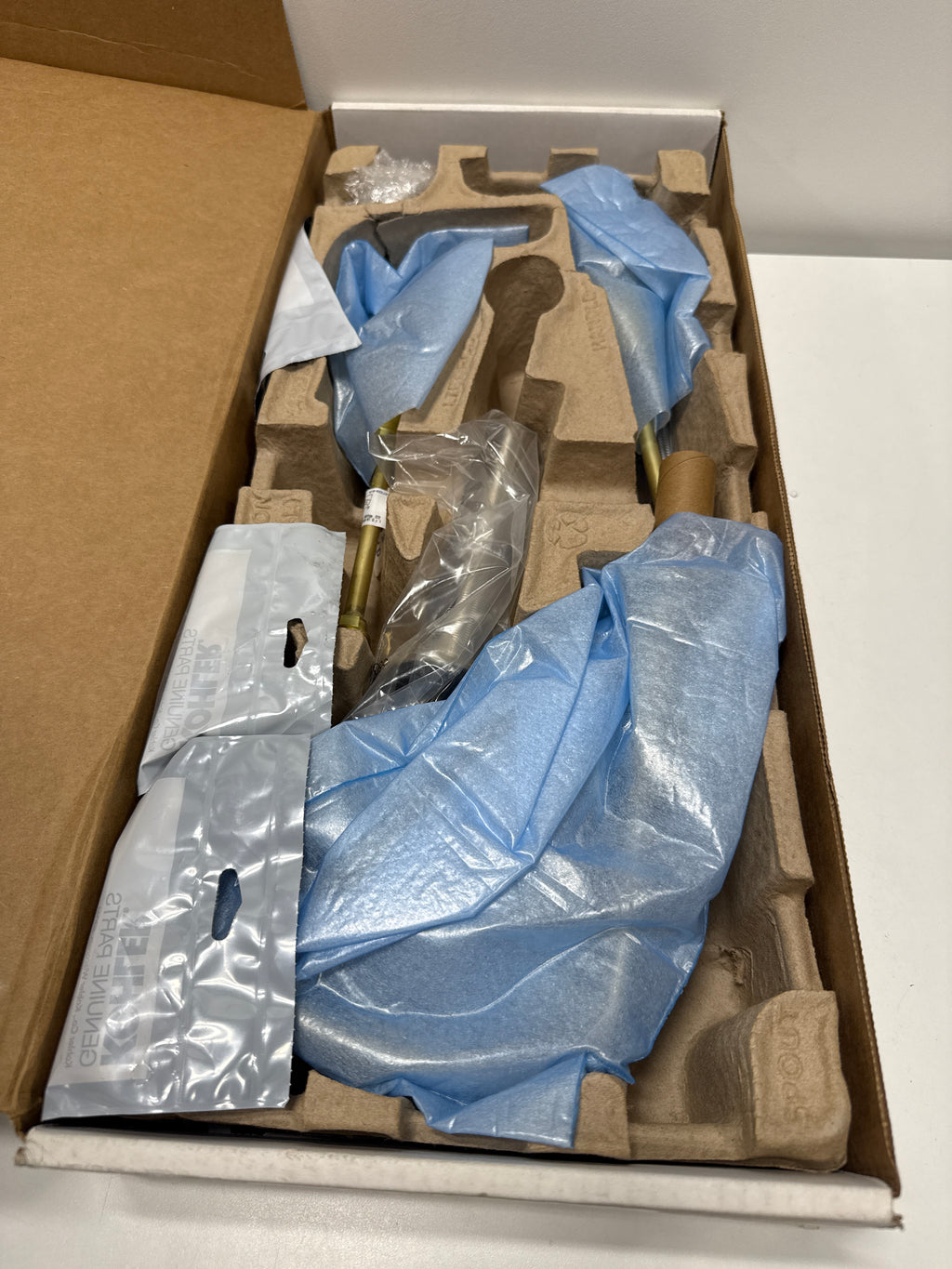 KOHLER Purist Widespread Bathroom Sink Faucet with Lever Handles, 1.2 Gpm