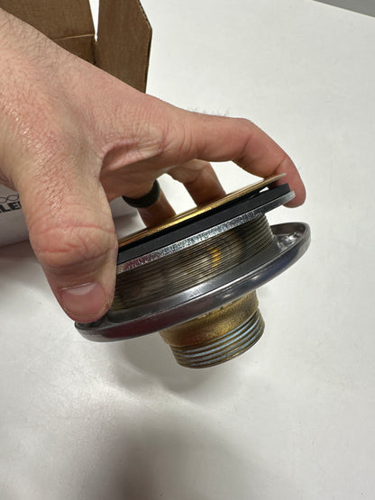 Defect Kohler K-8801 Duostrainer Basket Strainer with Sink Drain and Tailpiece Brushed Modern Brass - *Plumbing