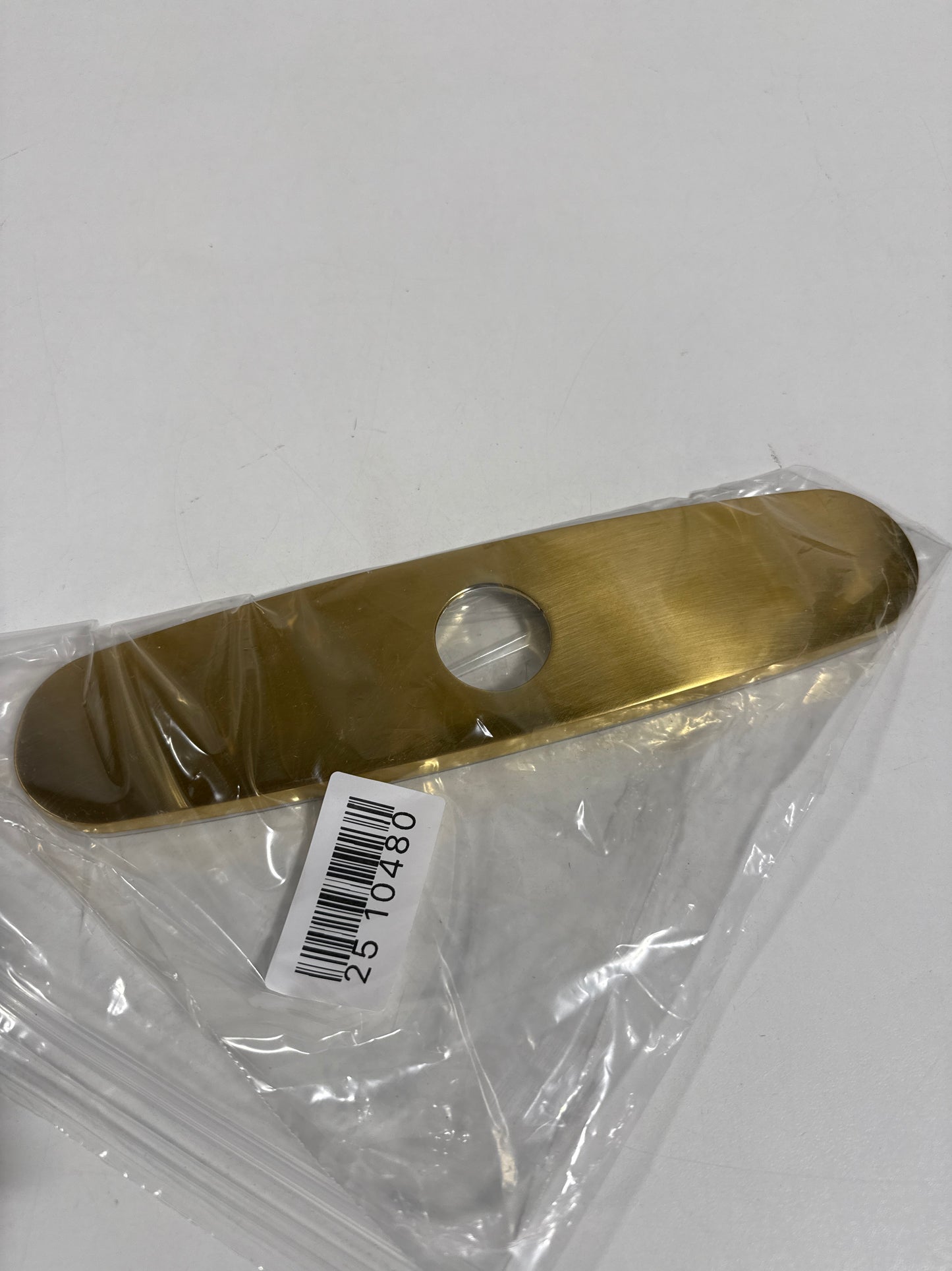 American Standard 1660.152 Delancey Kitchen Faucet Escutcheon Plate Brushed Cool Sunrise