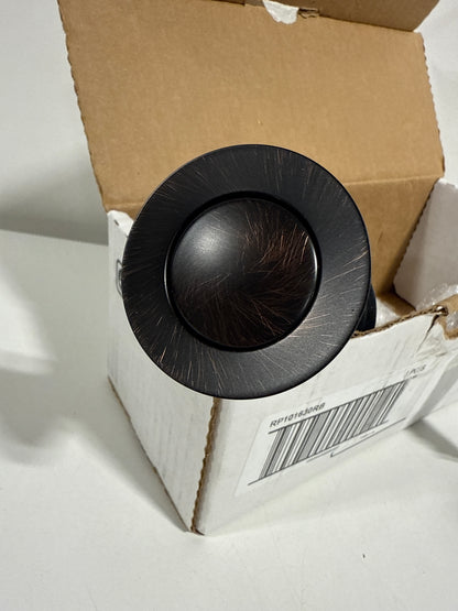 Delta RP101630 Push Pop up Drain with Overflow and Metal Tail Piece Venetian Bronze