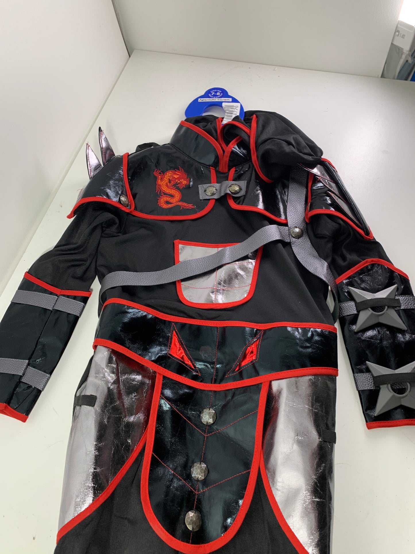 Ninja Costume Kids M 7-8  Adventure Factory