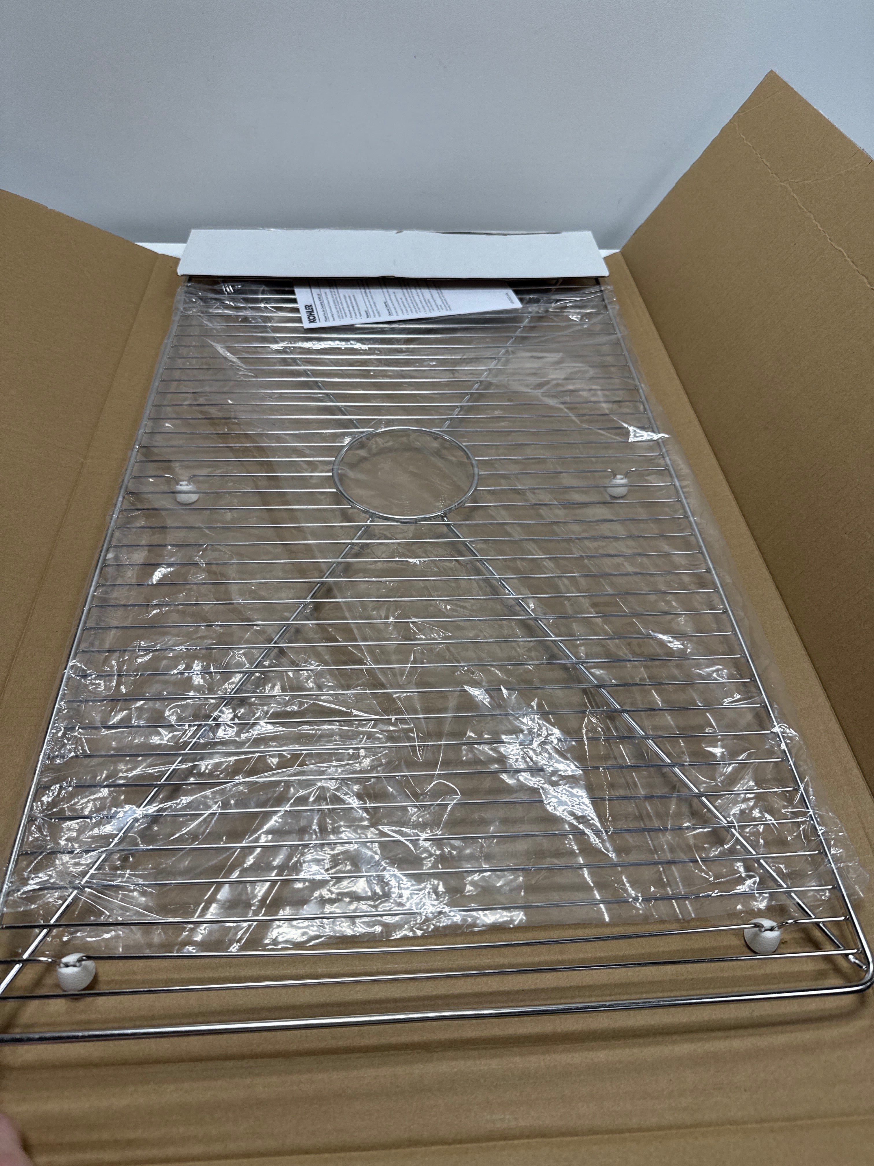 Kohler K-20911-ST Lyric Sink Rack, Stainless Steel